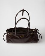 Prada Bonnie Medium Leather Handbag - Image 5